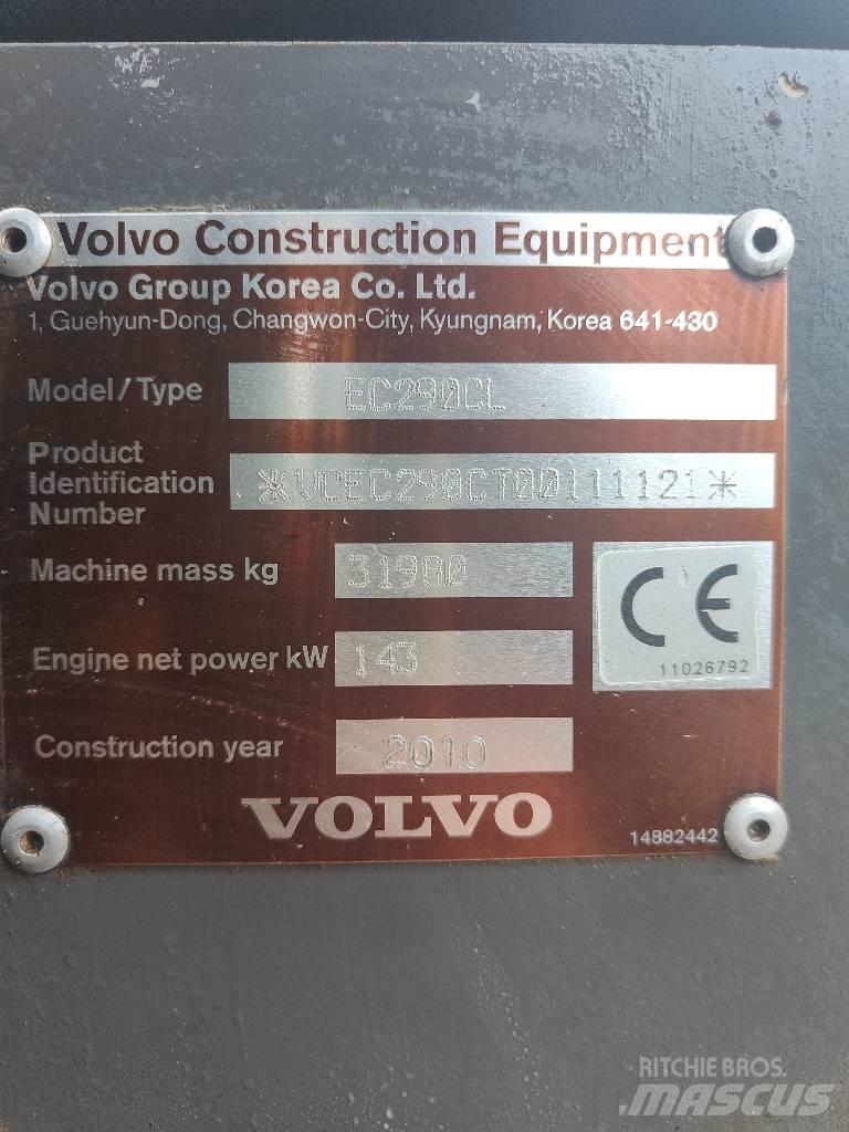 Volvo EC 290 C L Lánctalpas kotrók