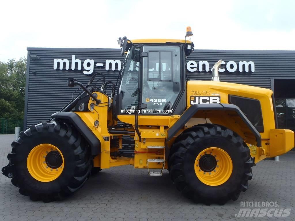 JCB 435S Gumikerekes homlokrakodók