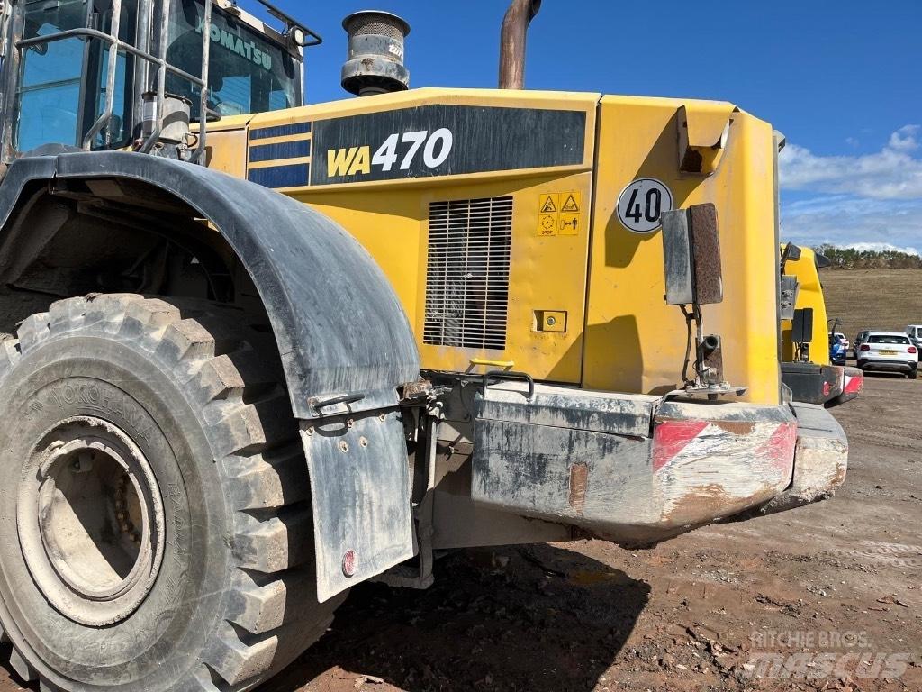 Komatsu WA 470 Gumikerekes homlokrakodók