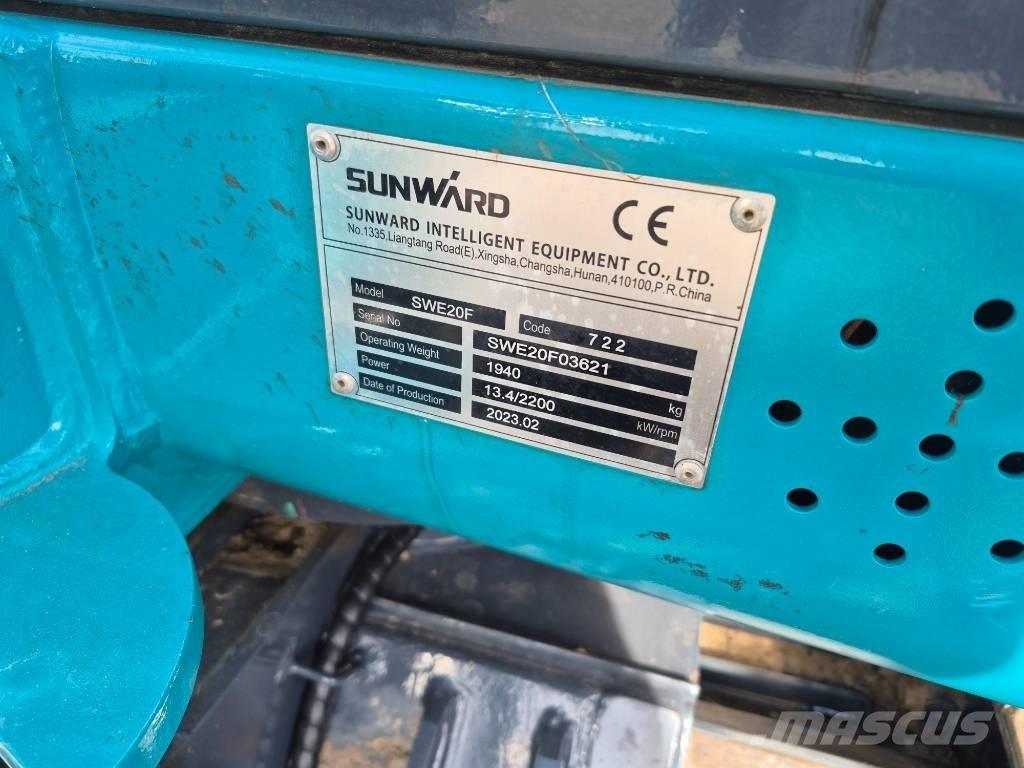 Sunward SWE 20 F Mini kotrók < 7t