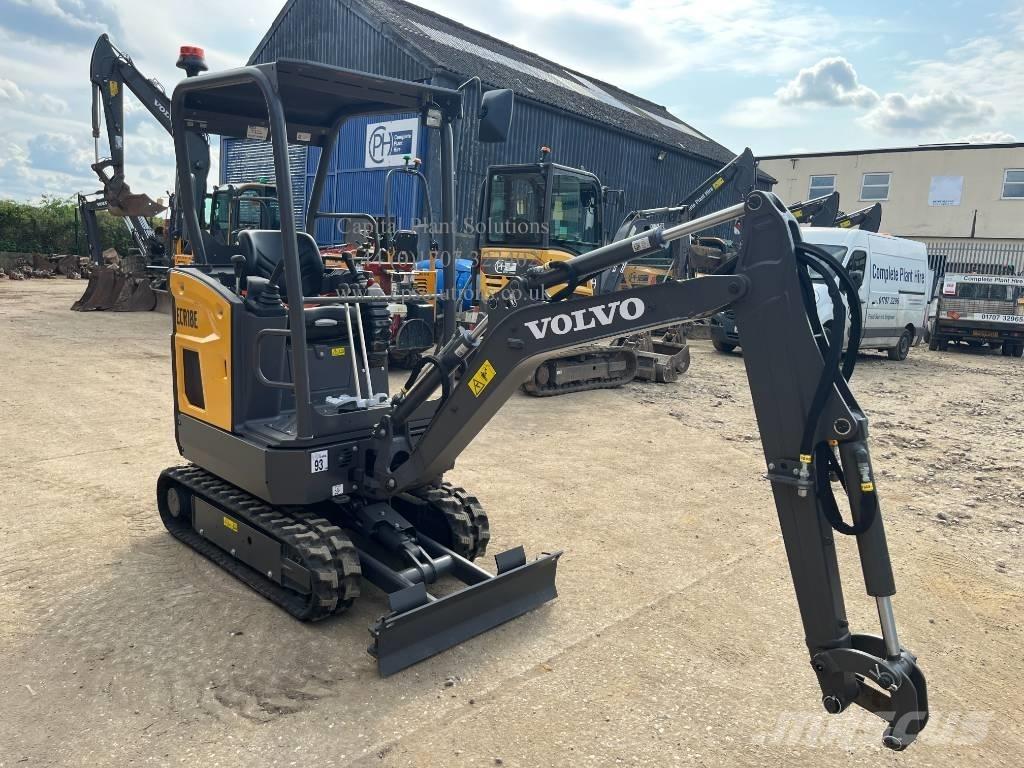 Volvo ECR 18 E Mini kotrók < 7t