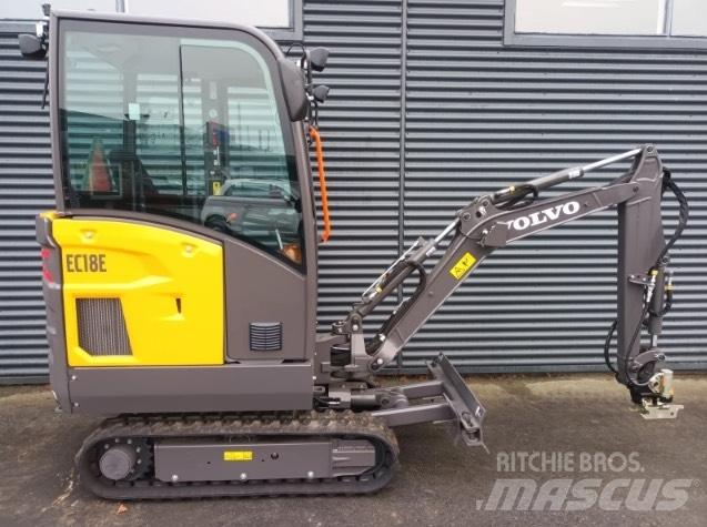 Volvo EC 18 E Mini kotrók < 7t