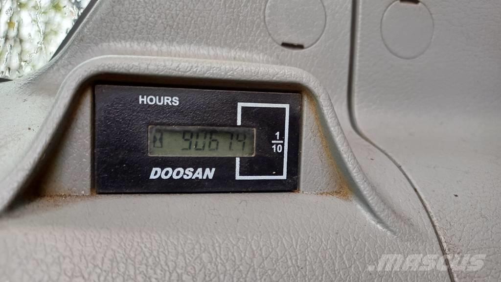 Doosan DX 165 W-5 Gumikerekes kotrók