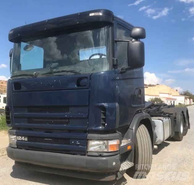 Scania 124 G Billenő teherautók