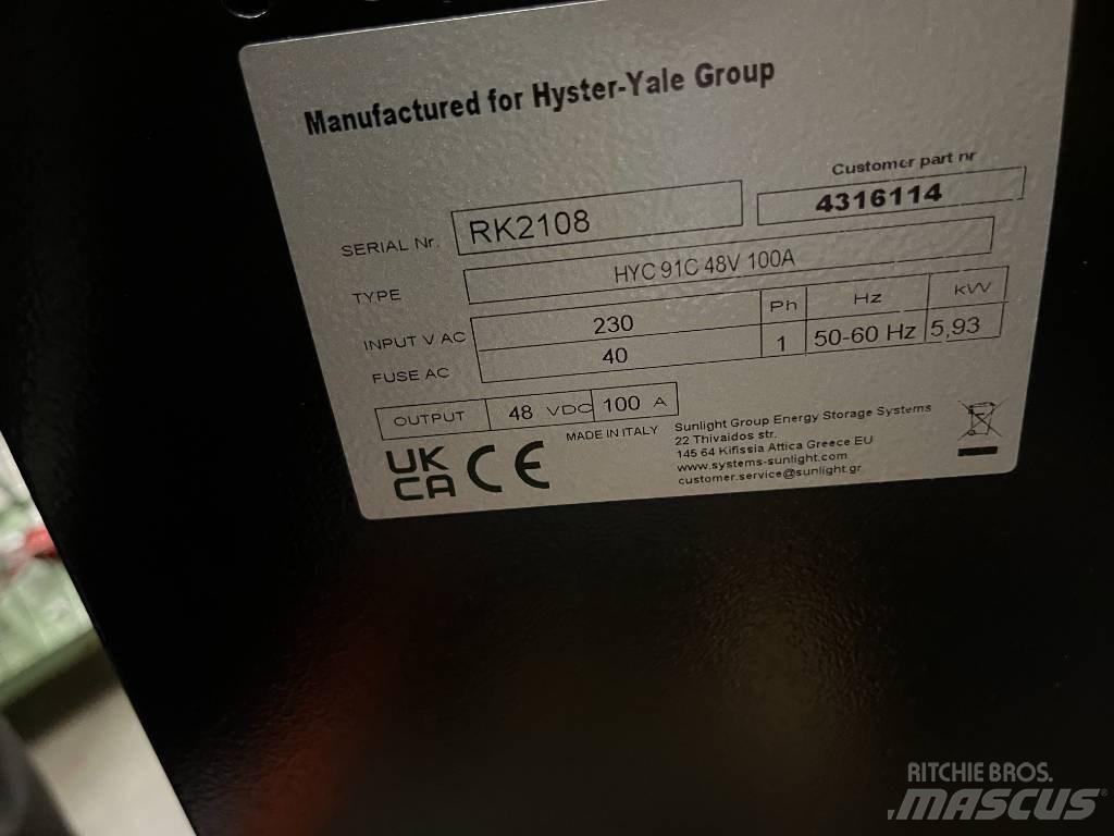 Hyster H91C Akkumulátor töltök