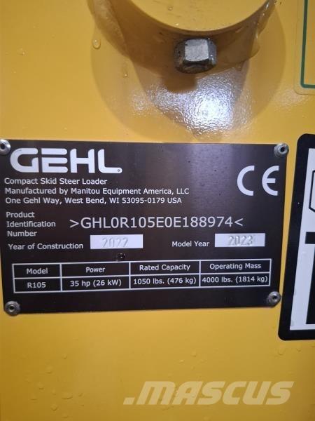 Gehl GHEL R105 Kompaktrakodók