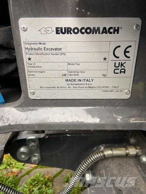 Eurocomach 22SR Mini kotrók < 7t