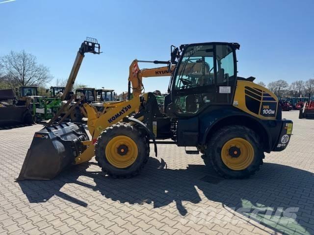 Komatsu WA 100 M Gumikerekes homlokrakodók