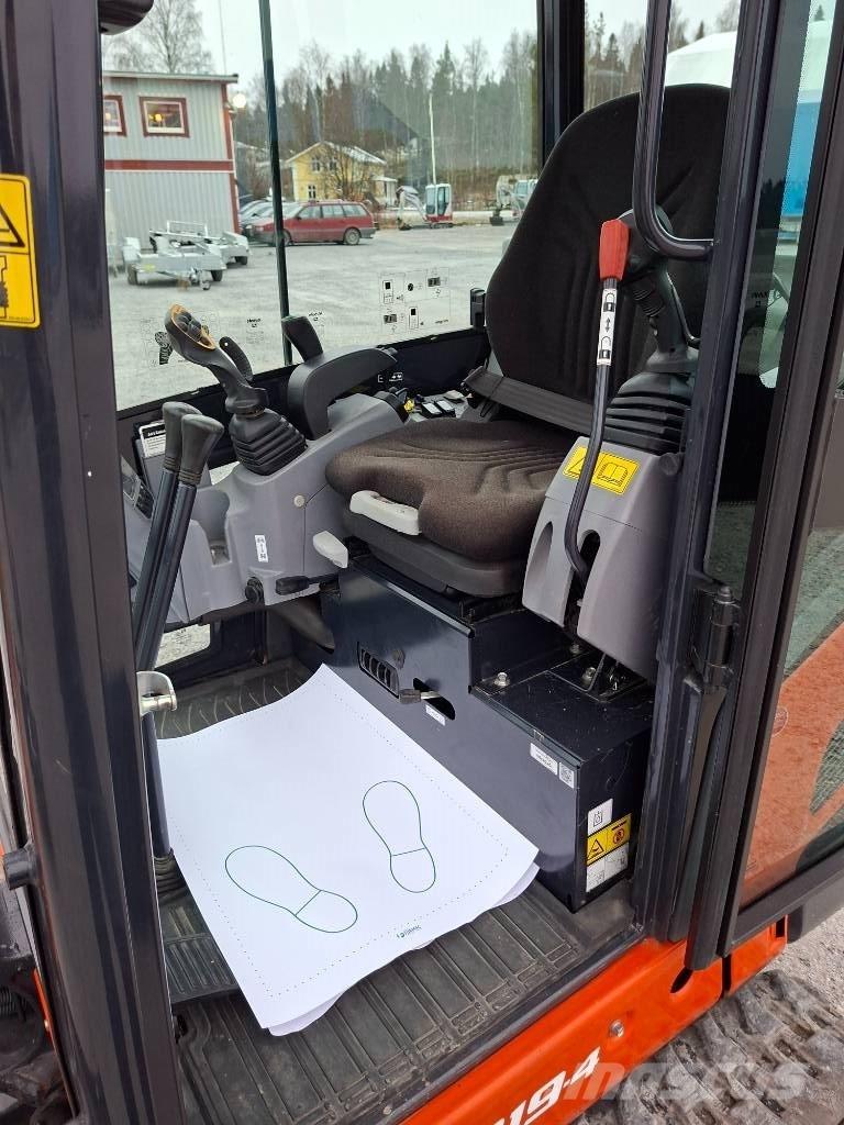 Kubota KX019-4 Mini kotrók < 7t