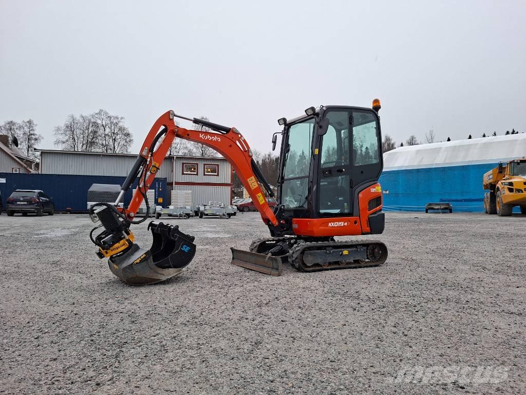 Kubota KX019-4 Mini kotrók < 7t