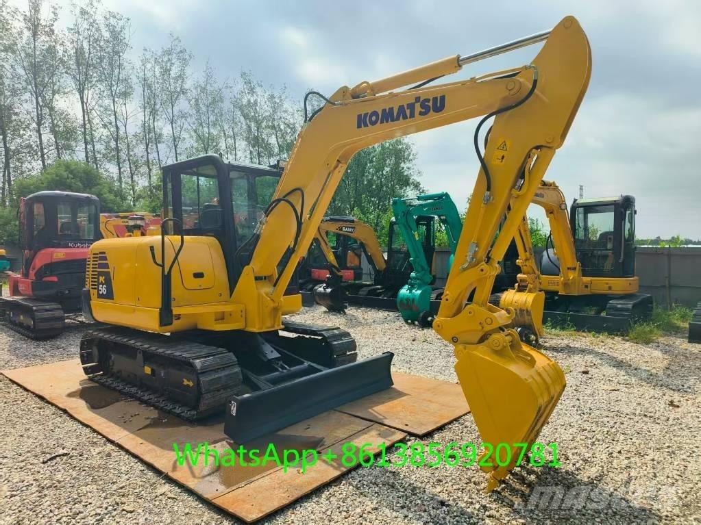Komatsu PC 56-7 Mini kotrók < 7t