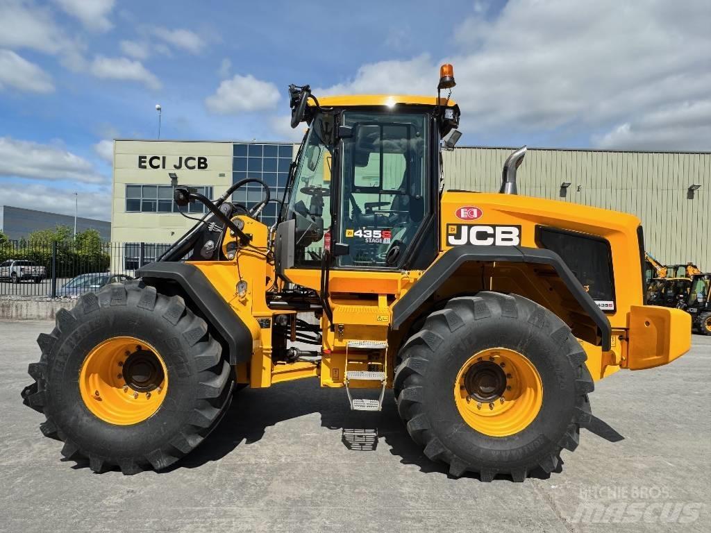 JCB 435 S Gumikerekes homlokrakodók