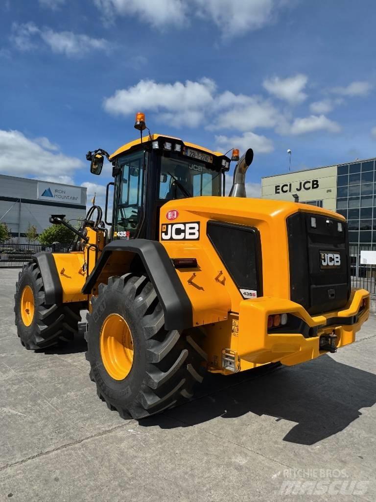 JCB 435 S Gumikerekes homlokrakodók