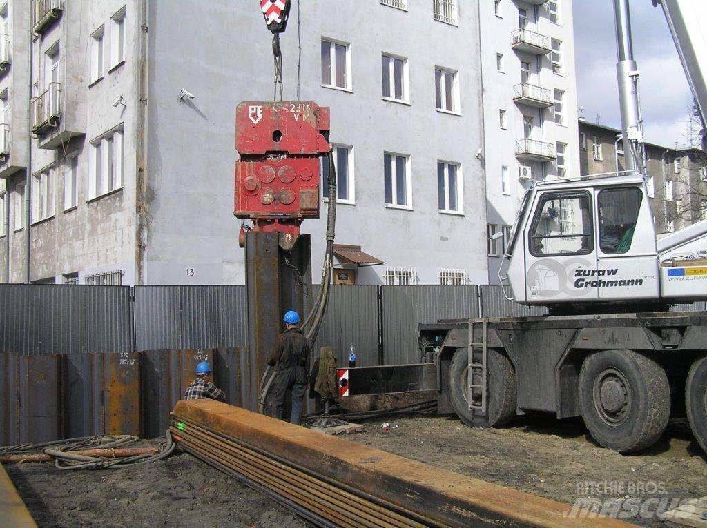 PVE 2316 VM Vibrátoros cölöpverő