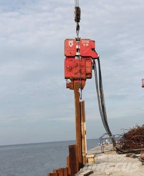 PVE 2316 VM Vibrátoros cölöpverő