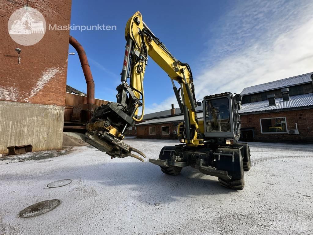 Wacker Neuson EW 100 Gumikerekes kotrók