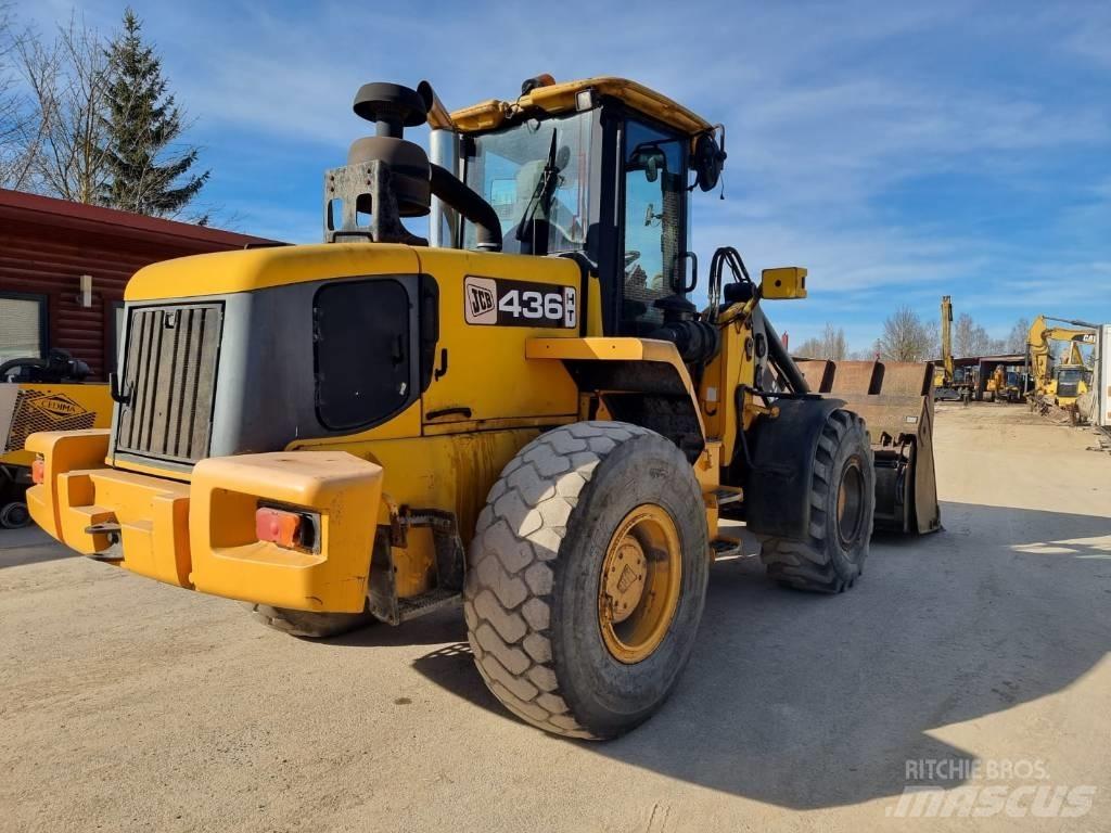 JCB 436 HT Gumikerekes homlokrakodók
