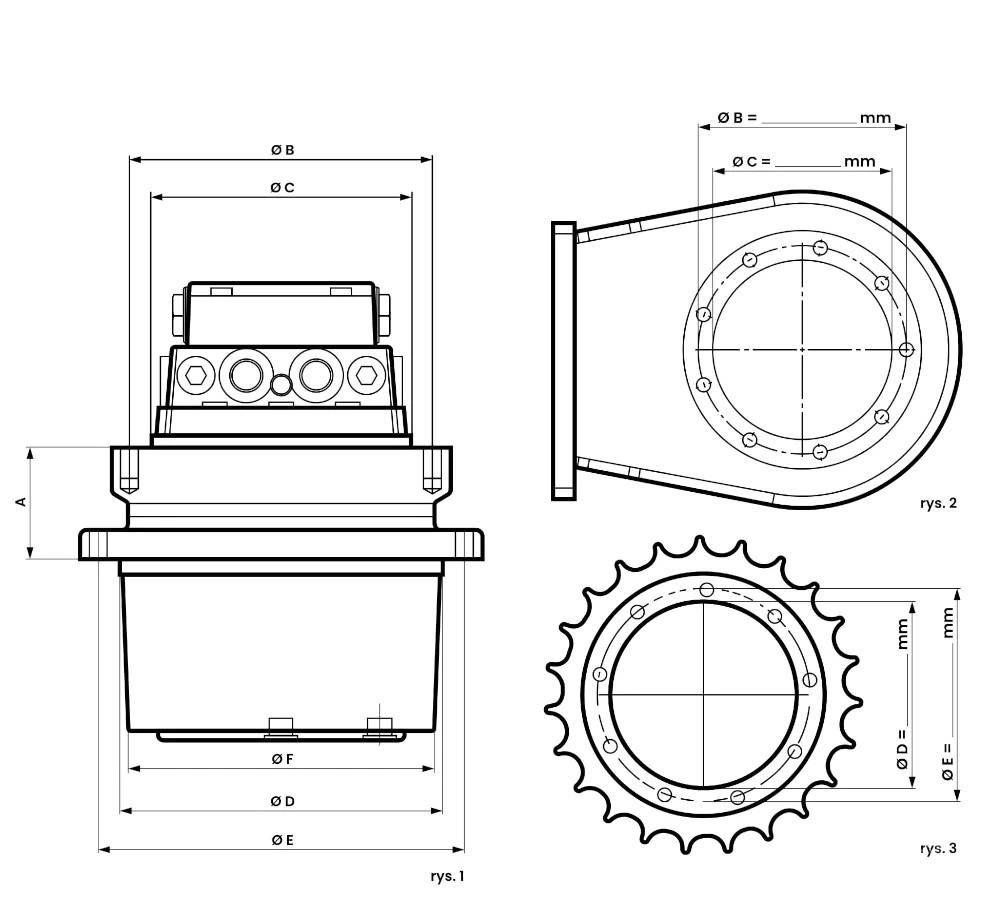 CASE CX 25 Váltók