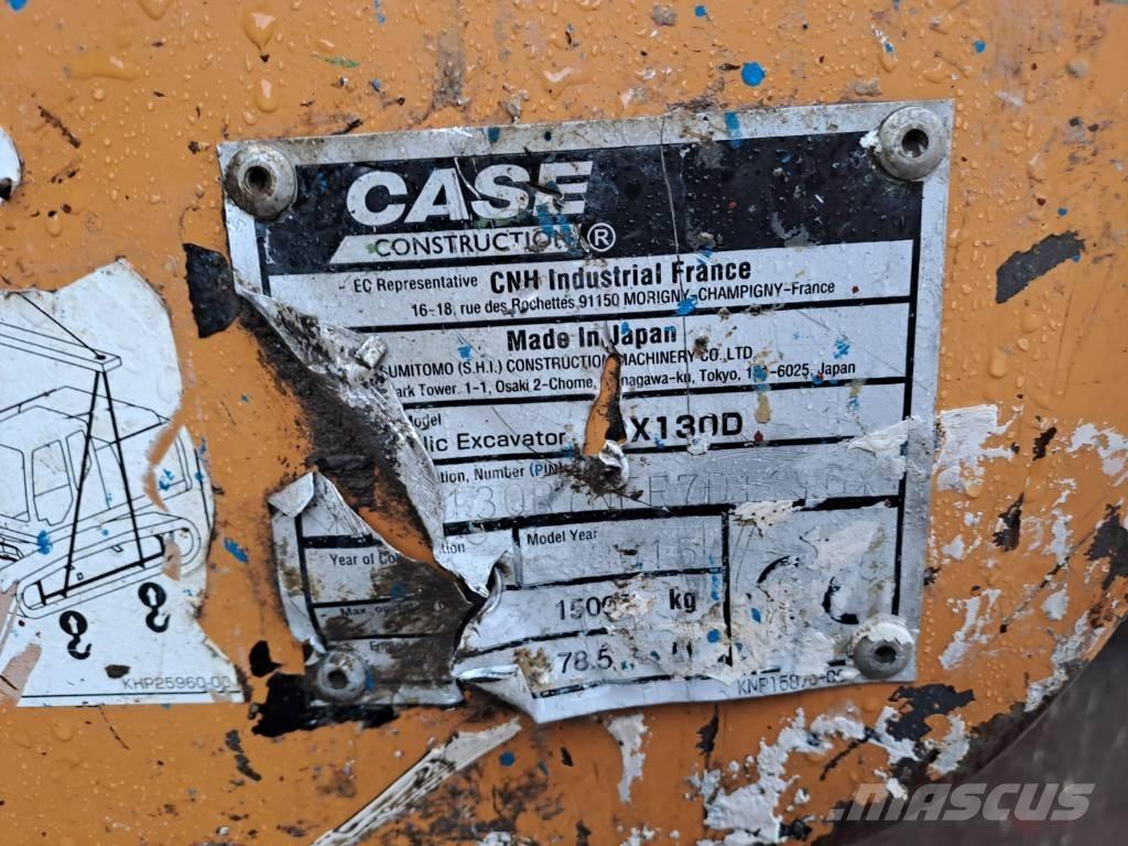 CASE CX 130 D Lánctalpas kotrók