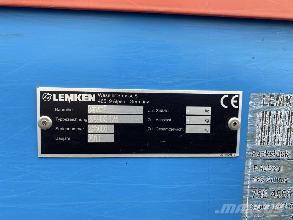Lemken Zirkon8 Vetőgépek
