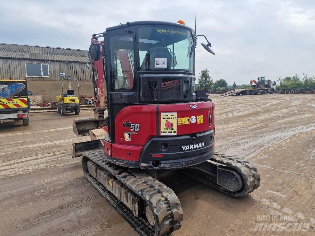 Yanmar Vio 50-5 Mini kotrók < 7t