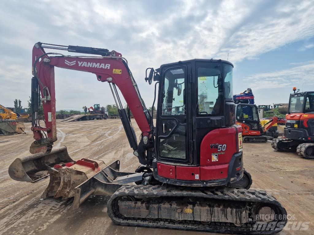Yanmar Vio 50-5 Mini kotrók < 7t
