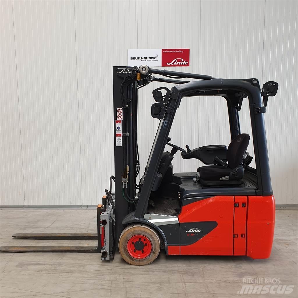 Linde E16C Elektromos targoncák