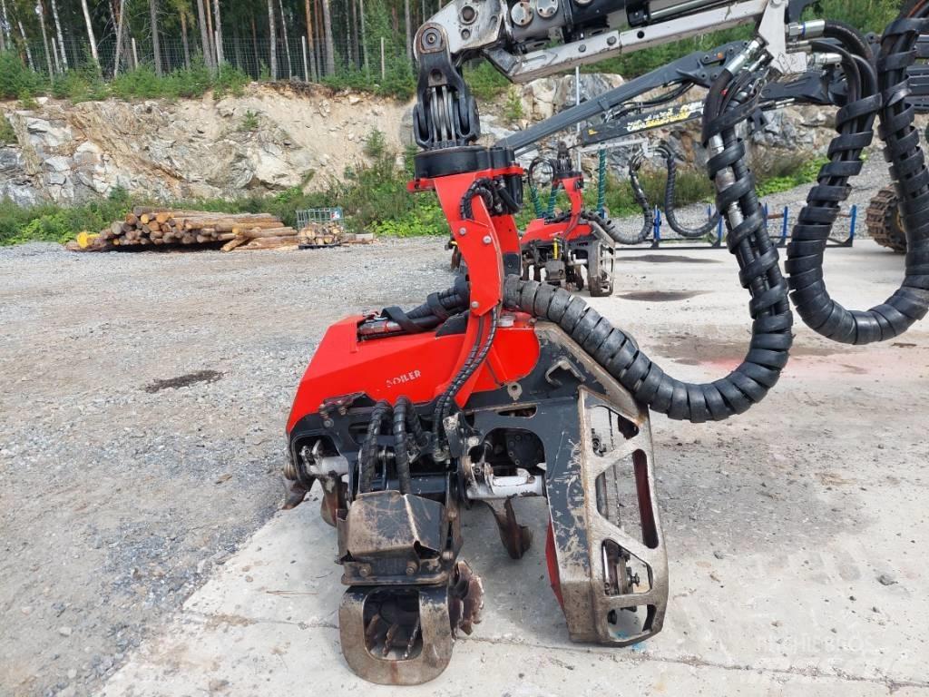 Komatsu C 123 Betakarító fejek