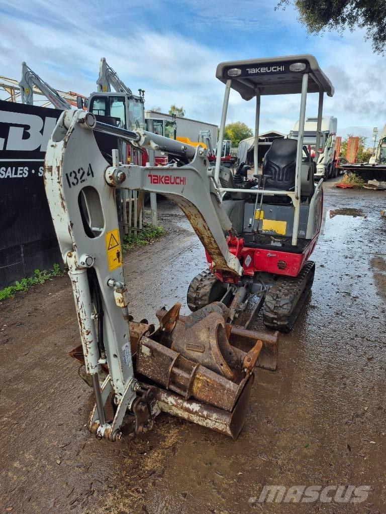 Takeuchi TB 216 Mini kotrók < 7t