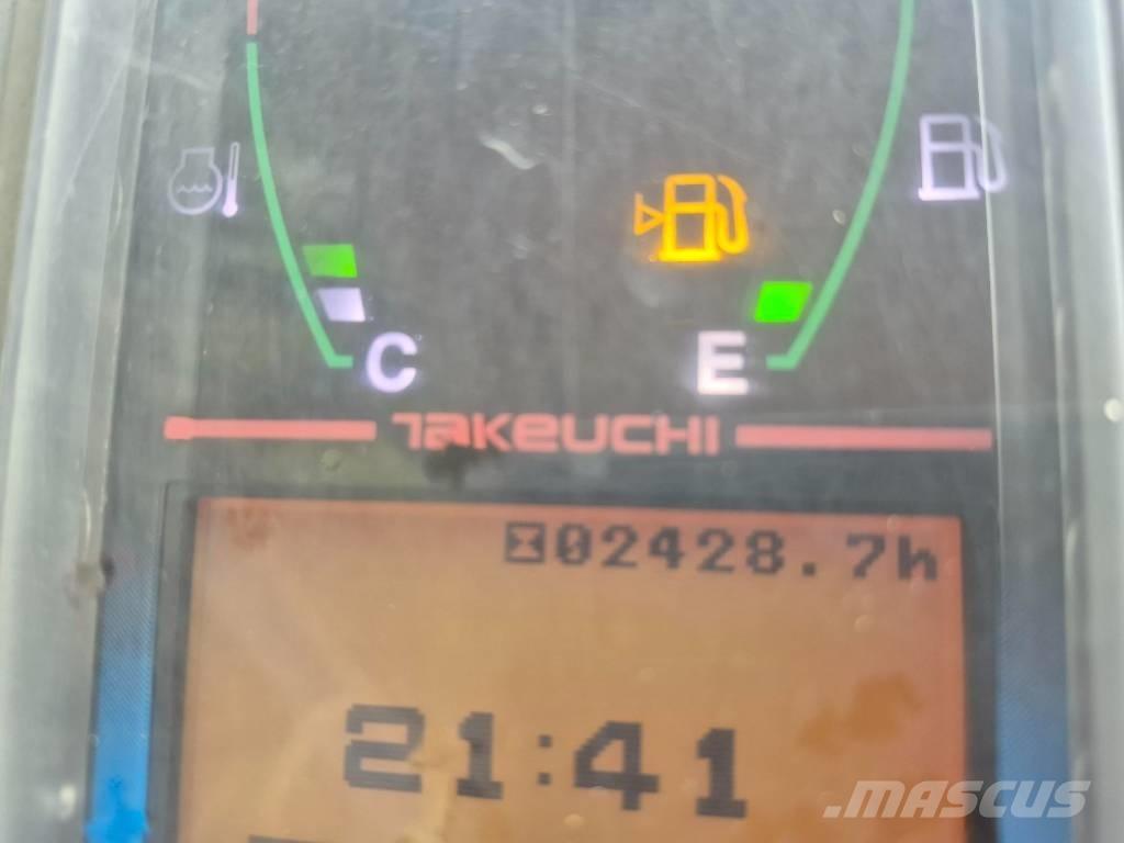 Takeuchi TB 216 Mini kotrók < 7t
