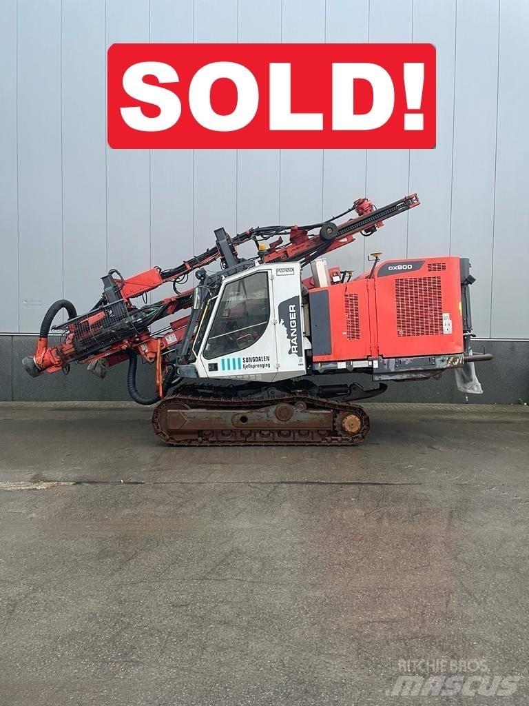 Sandvik DX800 Talaj fúró
