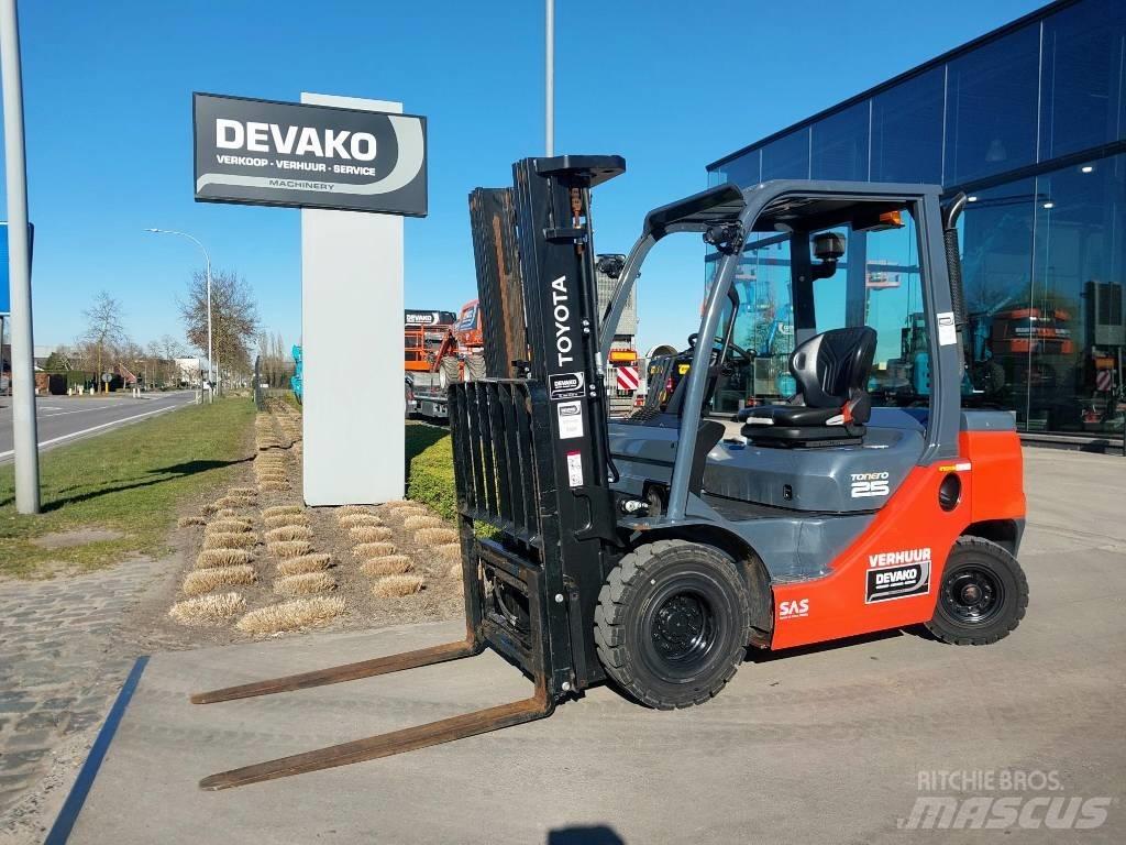 Toyota 52-8 FD F 25 Dízel targoncák