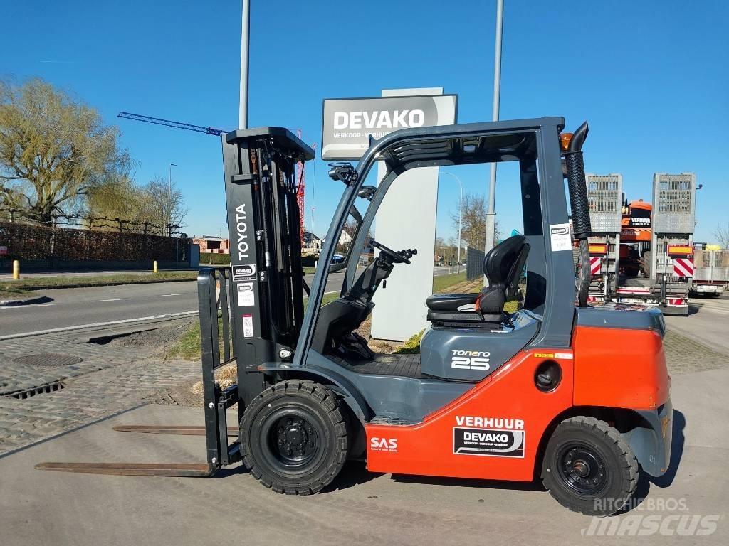 Toyota 52-8 FD F 25 Dízel targoncák