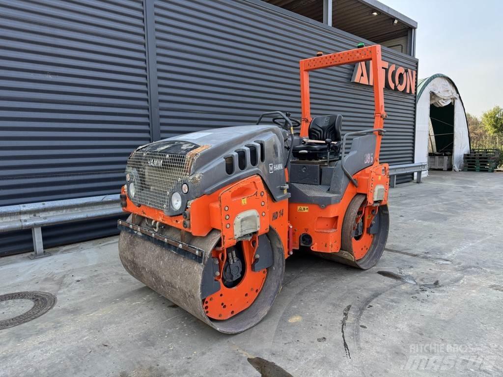 Hamm HD 14 VV Ikerdobos hengerek
