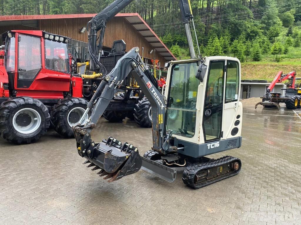 Terex TC 16 Mini kotrók < 7t