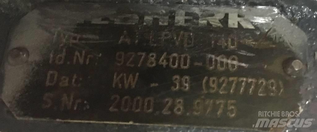 Liebherr LPVD 140 Hidraulika