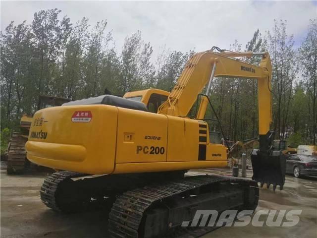 Komatsu pc200-6 Lánctalpas kotrók