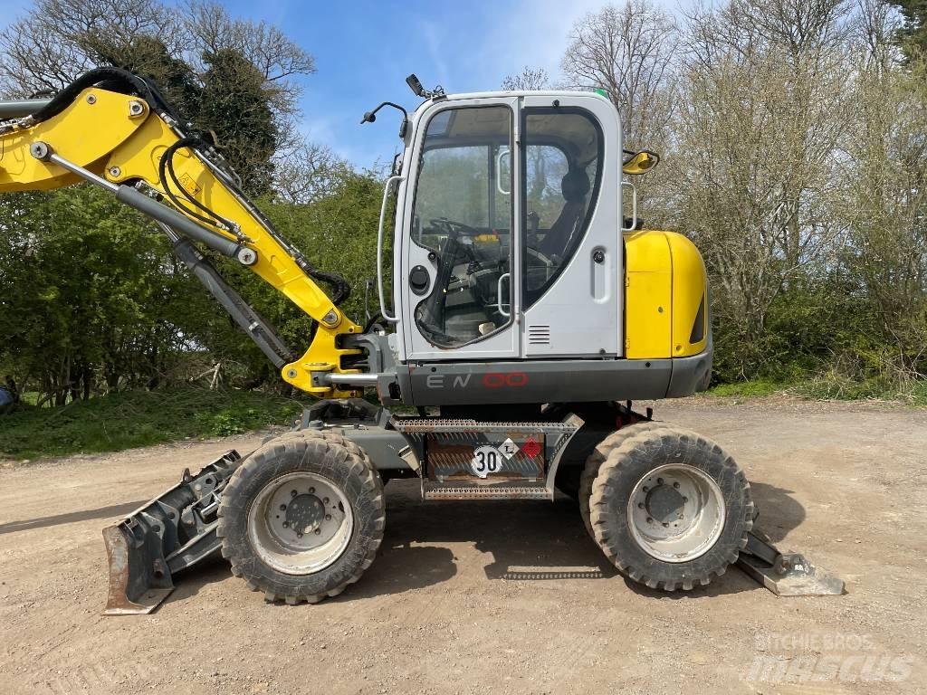 Wacker Neuson EW 100 Gumikerekes kotrók