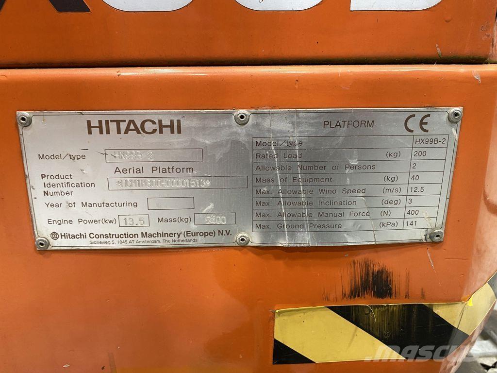 Hitachi HX99B-2 Teleszkópos emelők