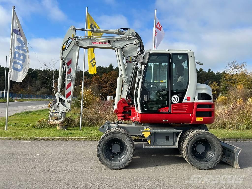 Takeuchi TB 395 W Gumikerekes kotrók