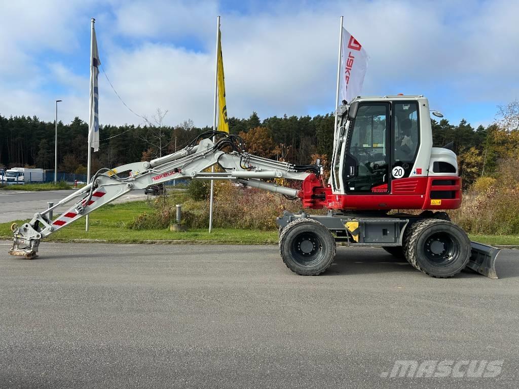 Takeuchi TB 395 W Gumikerekes kotrók