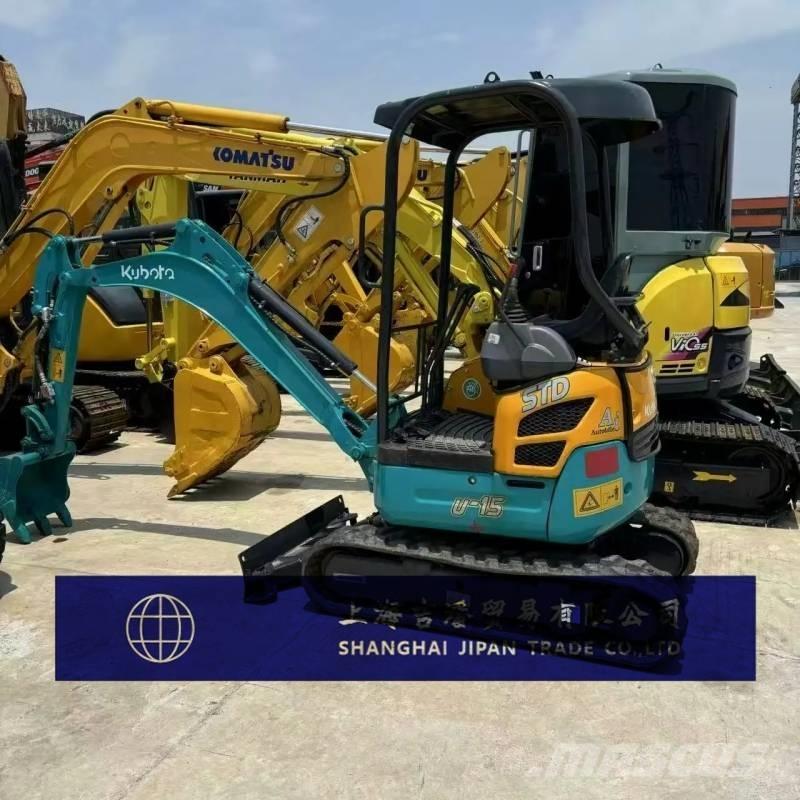 Kubota U 15 Mini kotrók < 7t