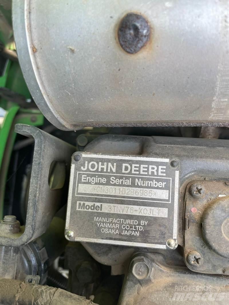 John Deere X950R Kaszák