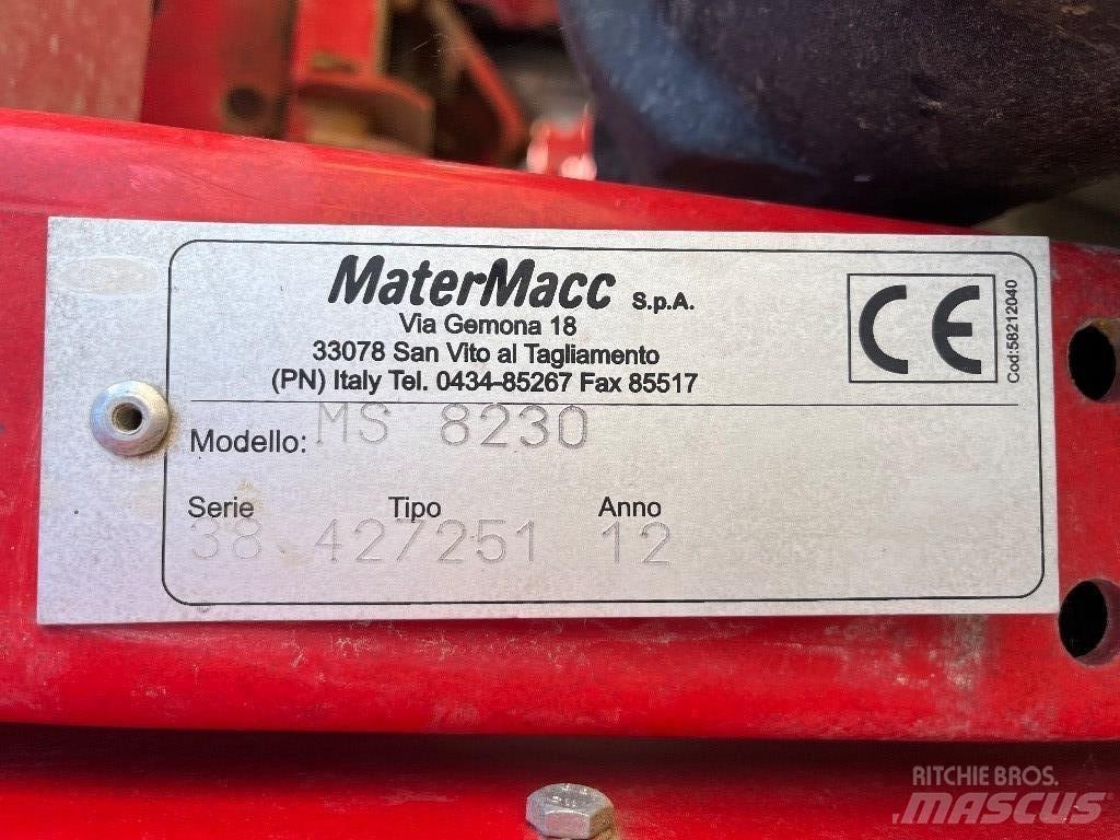 MaterMacc MS 8230 Precíziós vetőgépek