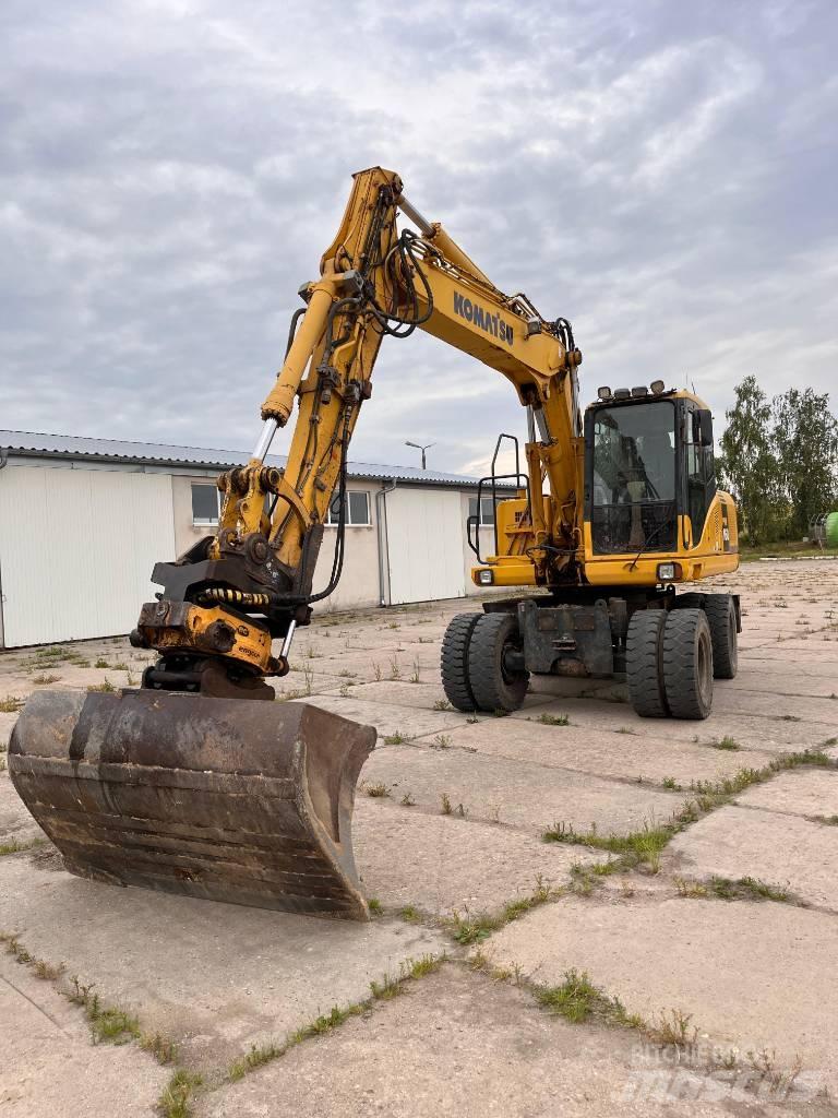 Komatsu 160 PW Gumikerekes kotrók