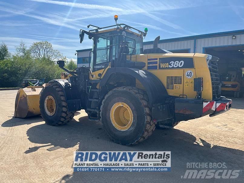 Komatsu WA 380-8 Gumikerekes homlokrakodók