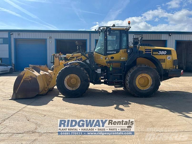Komatsu WA 380-8 Gumikerekes homlokrakodók