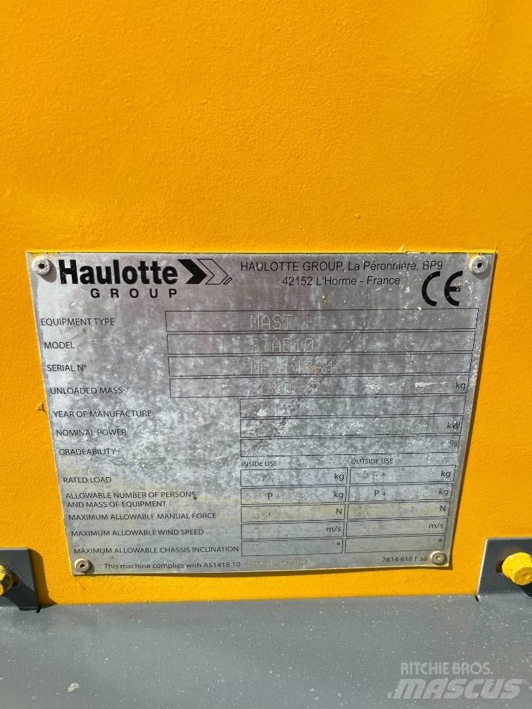 Haulotte Star-10AC Teleszkópos emelők