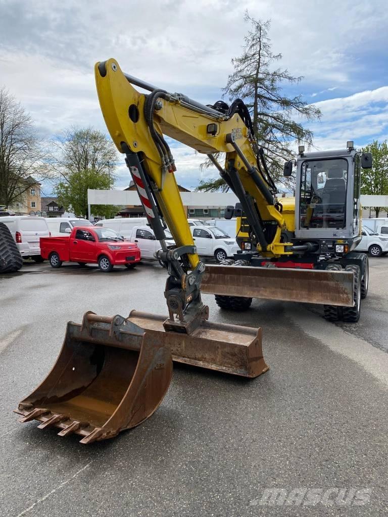 Wacker Neuson EW 100 Gumikerekes kotrók