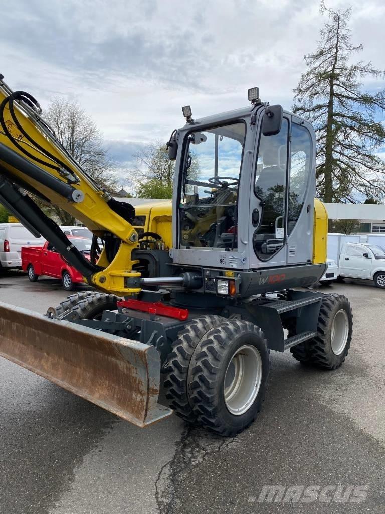 Wacker Neuson EW 100 Gumikerekes kotrók